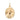 Gold Plated Taurus Zodiac Charm - Lily Charmed
