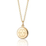 Gold Plated Rich Tea Biscuit Necklace - Lily Charmed