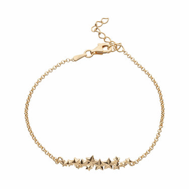Gold Plated Star Cluster Bracelet by Lily Charmed