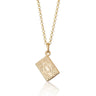 Gold Plated Custard Cream Necklace |Lily Charmed