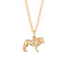 Gold Plated Lion Animal Necklace - Lily Charmed