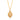Gold Plated Lion Head Zodiac Necklace - Lily Charmed