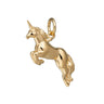 Gold Plated Unicorn Charm - Lily Charmed