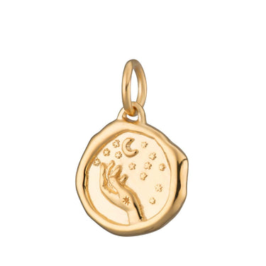 Gold Plated Manifest Magic Charm - Lily Charmed