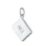 Silver Nice Biscuit Charm | Biscuit Charm Jewellery | Lily Charmed