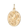 Gold Plated Capricorn Zodiac Charm - Lily Charmed