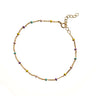 Gold Plated Rainbow Satellite Chain Bracelet - Lily Charmed