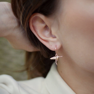 Hummingbird Hook Earrings by Lily Charmed
