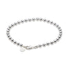 Silver Ball Charm Bracelet for Charms - Lily Charmed