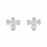 Silver Bee Stud Earrings - Lily Charmed