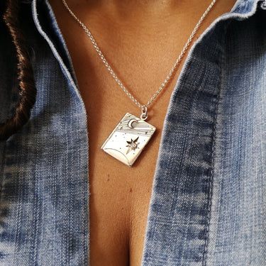 Celestial Locket Necklace by Lily Charmed
