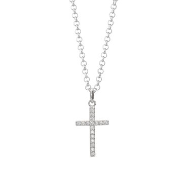 Waterproof Gold Heavenly Cross Necklace – Jenny's Gift Baskets