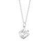 Silver Crown Necklace - Lily Charmed