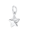 Silver Faceted Star Charm | Celestial Charm Jewellery | Lily Charmed