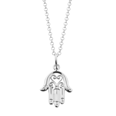 Fatima hand online necklace silver