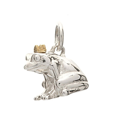 Silver Frog Charm - Lily Charmed