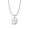 Silver Manifest Change Charm Necklace - Lily Charmed