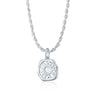 Silver Manifest Charm Necklace - Lily Charmed