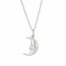 Silver Moon Necklace | Lily Charmed