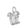 Silver Squirrel Charm - Lily Charmed