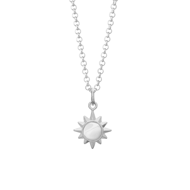 Silver Sunshine Necklace | Lily Charmed