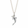 Silver Dolphin Charm Necklace - Lily Charmed