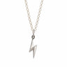 Silver Lightning Bolt Necklace | Lily Charmed