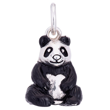 Silver Panda Charm - Lily Charmed