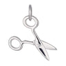 Silver Scissors Charm - Lily Charmed