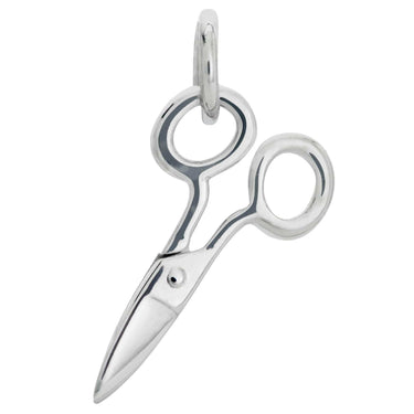 Silver Scissors Charm - Lily Charmed