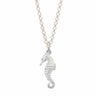 Silver Seahorse Charm Necklace - Lily Charmed