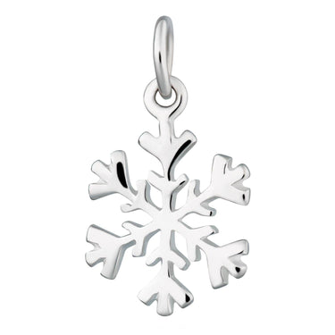 Silver Snowflake Charm - Lily Charmed