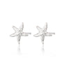 Silver Starfish Stud Earrings - Lily Charmed