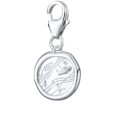 Silver Manifest Trust Charm - Lily Charmed