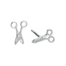 Silver Scissor Stud Earrings | Women's Earrings | Lily Charmed