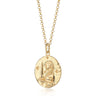 Gold Virgo Zodiac Necklace - Lily Charmed
