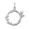 Silver Butterfly Ring Charm - Lily Charmed