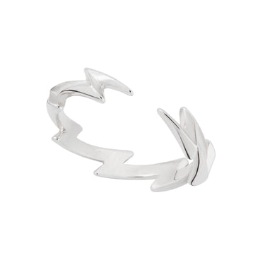 Silver Lightning Bolt Stacking Ring - Lily Charmed