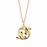 Gold Plated Koi Fish Pisces Zodiac Necklace - Lily Charmed